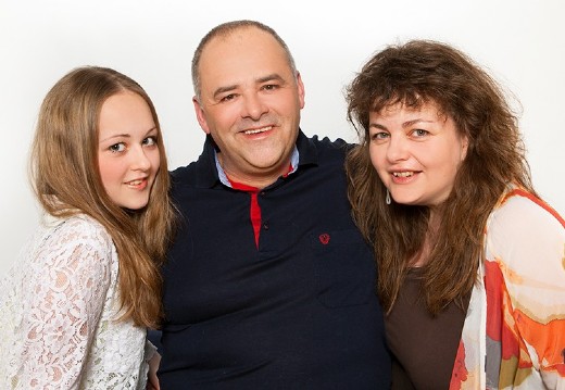 Das Familienteam der Tischlerei Bieber in Oberwart - Samantha, Alfred und Tanja.